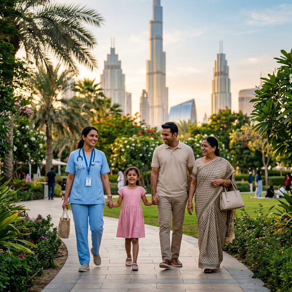 Can You Bring Your Family to Dubai? Sponsorship Guide for Nurses